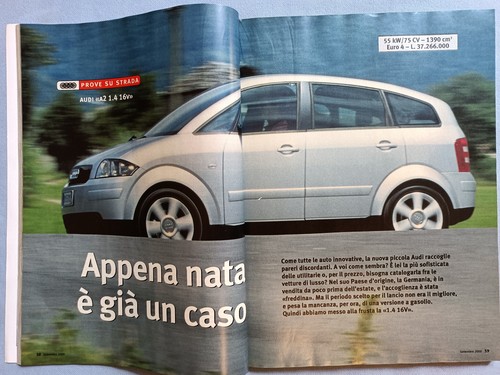 Quattroruote sett 2000 - quattroruote, audi