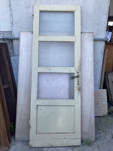 Porta pino con vetri - in,