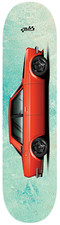 Car Art Datsun 510 Skateboard