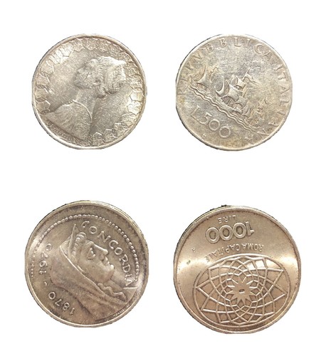 Monete 500 lire - monete,