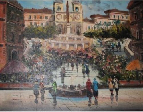 Dipinti olio tela - dipinti,