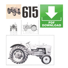 trattore FIAT 615 Manuale uso manutenzione Libretto istruzioni FRANCESE