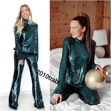 CAMICIA ZARA VERDE BOTTIGLIA