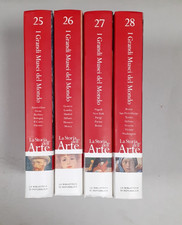 I GRANDI MUSEI DEL MONDO. La Biblioteca di Repubblica.  4  volumi - 2007
