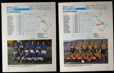 CALCIO POSTER JUVE STABIA/LATINA SERIE C2/C 1991-1992 GUERIN SPORTIVO VINTAGE