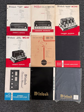 MCINTOSH 9 VARI MANUALI