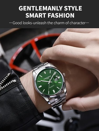 Elegante orologio uomo chronos - elegante,