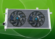 Radiator+FAN For Opel Corsa A Vauxhall Nova GTE GSi 2.0 16v Turbo MT 1.6L 83-93