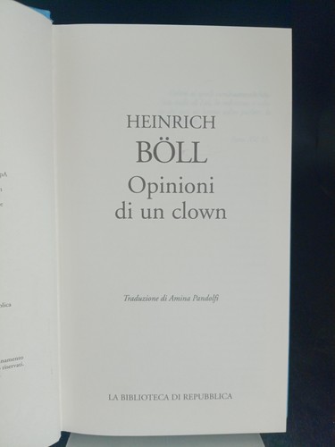 Opinioni clown böll - di,