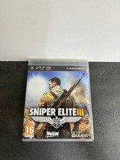 Sniper Elite III PS3 PLAYSTATION ottimo completo pal eur sony