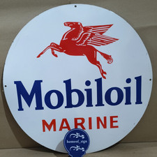 Mobil oil Marine Porcelain