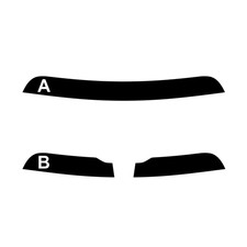 Fascia parasole parabrezza - fascia,