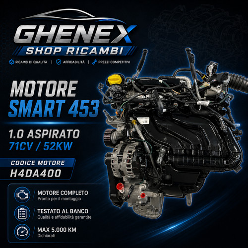Motore smart 453 benzina - smart,