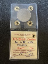 50 lire 1956 fdc perizia