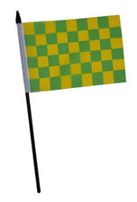 Green and Yellow Check Small