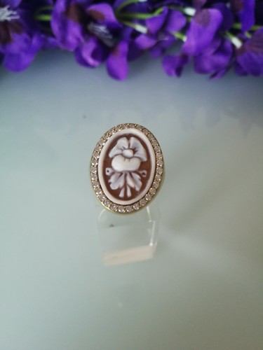 Anello con cammeo originale - , e