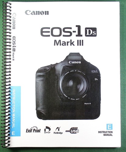 Canon eos 1ds mark iii - mark, manuale