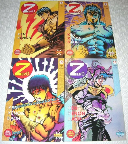 Zero lotto 4 volumi - -,