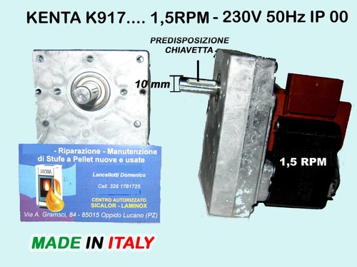 Motoriduttore pellet kenta - gr,