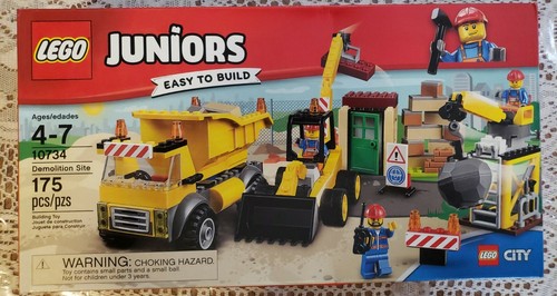 Lego juniors demolition site - lego,