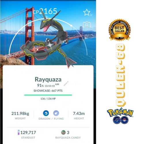 Pokémon shiny rayquaza - -,