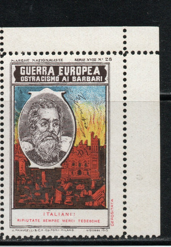 Rrc erinnofilo guerra - erinnofilo, europea