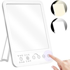 Lampada Terapia della Luce 10000 Lux, LED diurna UV-free, Dimmer... 