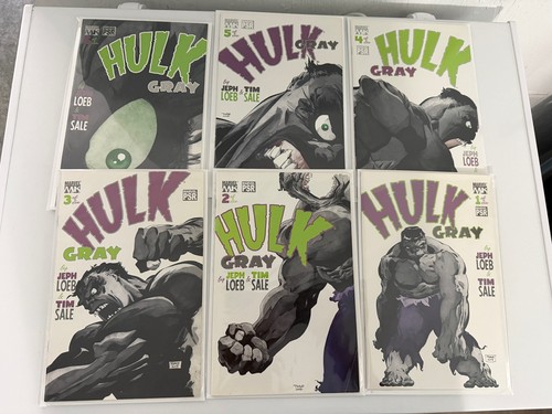 Hulk grigio set marvel - 1-6,