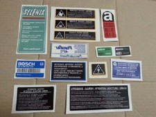 Fiat uno turbo i.e. stickers