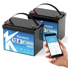 2Pack Batteria 12V 100Ah