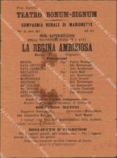 TEATRO DI FIGURA. “COMPAGNIA