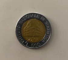 Italia 500 lire, 1996 70°