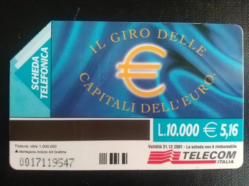 Scheda telefonica giro - il,