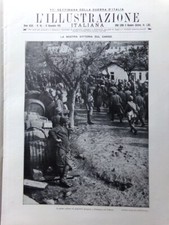 L'illustrazione Italiana 12 Novembre 1916 WW1 Duomo Gorizia Vittoria Carso Merna