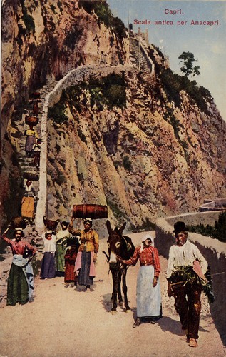 Capri scala antica di - antica,