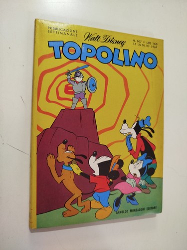 Walt disney topolino 607 - disney, n.