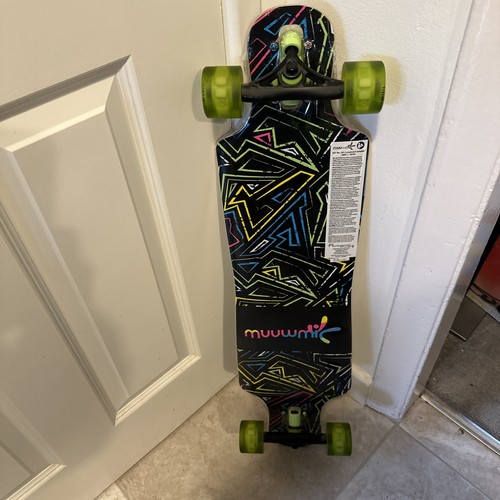 Longboard muuwmi compact neon - longboard,