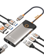 NOVOO USB C Hub 7 in 1 Dock