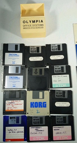 Lotto floppy disk - , triton