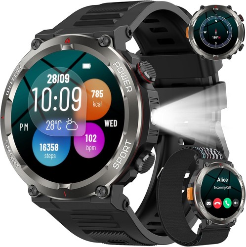 Smartwatch militare uomo