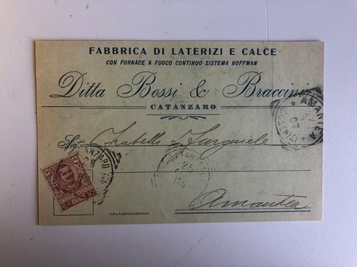 Cartolina pubblicitaria - cartolina,