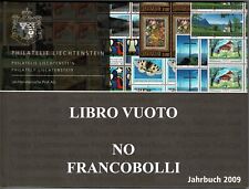 2009 LIECHTENSTEIN LIBRO DEI FRANCOBOLLI VUOTO MF106751