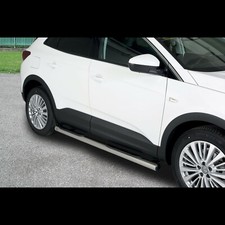 Pedane laterali inox lucido