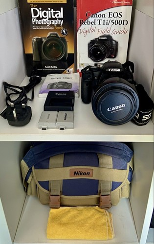 Canon 500d dslr - canon, obiettivo