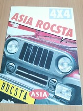 CATALOGUE BROCHURE ASIA ROCSTA