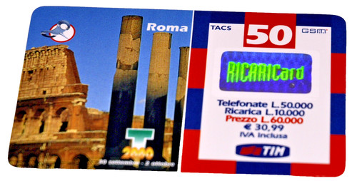 Tim scheda per ricarica - per,