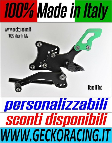 Pedane regolabili arretrate - regolabili,