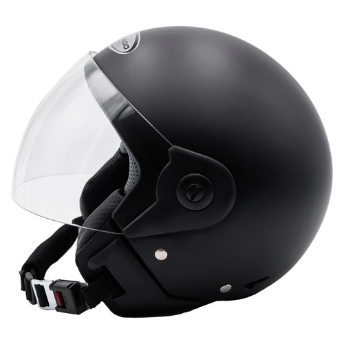 Casco moto con visiera - casco, opaco