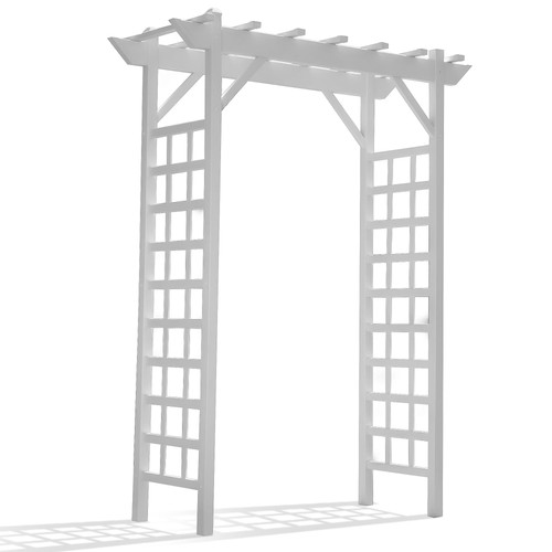 Dura trel arbor 85 pvc - arbor, 85"