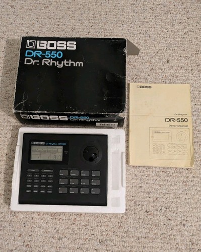 Boss 550 rhythm drum - dr-550,